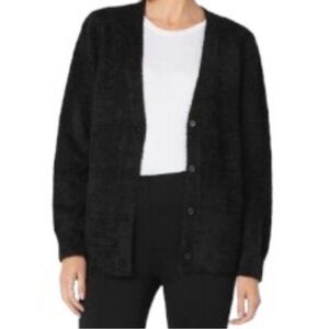 Liverpool black button down cardigan